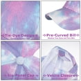 thumbnail image 4 of Toptie Criss Cross Tie Dye Ponytail Baseball Cap for Women, Washed Messy High Bun Ponytail Hat, 4 of 6