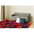 thumbnail image 4 of Forest Fruits Rugs, Raspberry Rug, Kitchen Rug, Modern Rug, Gift Rug, Decorative Rug, Popular Rug, Colorful Rug, Red Rug, Cool Rug, 2.6'x6.5' - 80x200 cm, 4 of 5