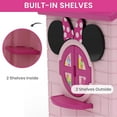 thumbnail image 3 of Disney Minnie Mouse Plastic Indoor,Outdoor Playhouse with Easy Assembly, 3 of 16