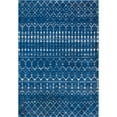 thumbnail image 5 of nuLOOM Moroccan Blythe Area Rug, 6' Square, Blue, 5 of 5