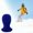 B, variant on Multi Wear Knitted Thermal Balaclava Breathable Mesh Nose Mouth Vent Ski Cycling Warm Face Wrap