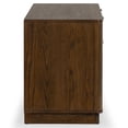 thumbnail image 6 of Safavieh Gabrietta 2 Drawer Wood Tv Stand in Medium Oak / Black, 6 of 18