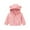 Pink, variant on UQJfacai Toddler Boys Fleece Jacket Baby Boy Sherpa Bear Ear Hooded Winter Coat Fall Zip Up Casual Outerwear with Pockets 6M-4T