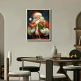 thumbnail image 4 of ONETECH Christmas Wall Decor - Visit Painting - Canvas Wall for Canvas Painting s And s Wall Pictures for Living Room Decor 12x16inch, 4 of 4
