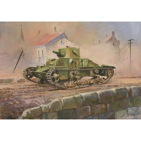 Zvezda Models Matilda Mk.I SnapKit Multi-Colored
