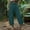 Blue1, variant on BUIGTTKLOP Women Wide Leg Pants Elastic Waist Baggy 3/4 Length Cropped Pants Loose Fitted Summer Capris