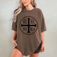 thumbnail image 5 of Comfort Colors Christian T-Shirt – IC XC NIKA Greek Orthodox Faith Tee, 5 of 8