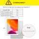 thumbnail image 2 of Funda para iPad de 10,2" (iPad 9.ª generación 2021/iPad 8.ª generación 2020 / iPad 7.ª generación 2019), funda de silicona transparente Funda protectora trasera de TPU para el nuevo iPad de 10,2, 2 of 7