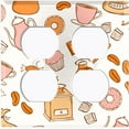 thumbnail image 2 of Metal Light Switch Wall Plate Outlet Cover (Coffee Espresso Mocha Bean Pot Sweet Dessert Treat White - Double Duplex), 2 of 2