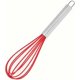 thumbnail image 5 of Batidor de cocina de silicona y mango de acero de 25cm/clásico manual batidor de huevo utensilio de cocina mezcla uniforme color al azar, 5 of 5