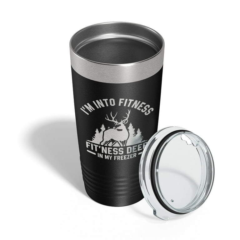 Hunting Mug Travel Coffee Mug Funny Gift for Deer Hunter 