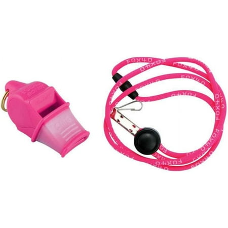 UPC: 0066143999380 | Fox 40 Sonik Blast CMG Safety Whistle Lanyard 120+ dB Pink