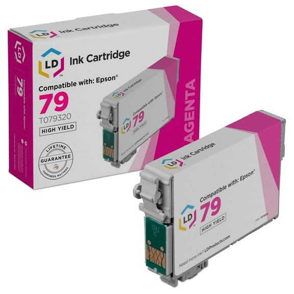 LD Products Compatible Replacement for Epson T079320 (T0793) Magenta HY ink Cartridge