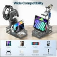 thumbnail image 3 of KDD Headphone Stand, Gaming Controller Holder, Desk Organizer Metal Headset Stand with Drawer Cable Organizer, 3 of 9