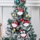 thumbnail image 5 of Cateissary Colgante de gnomo de Navidad, colgantes de festival interesantes, diseño de escena de árbol de Navidad, decoración colgante, Tipo 1, 5 of 6
