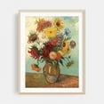 thumbnail image 2 of Still Life with Mixed Flowers - Painting Floral Flowers Botanical Modern Art Unframed Wall Art Print 8 x 10 inches, 2 of 4