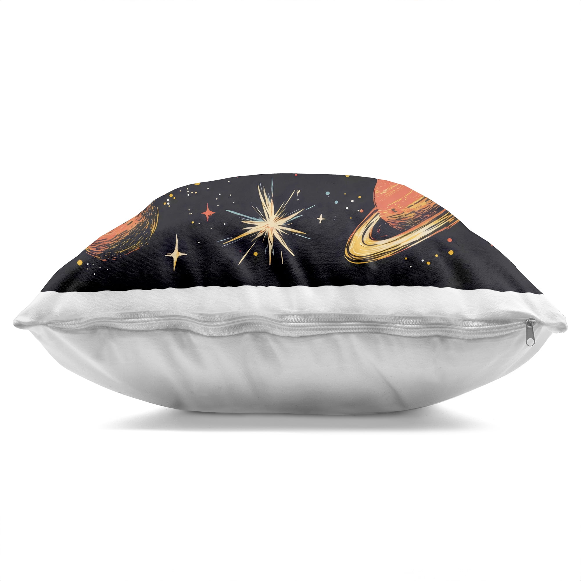 Stupell Industries Colorful Retro Planets Decorative Printed Throw Pillow, design by Creative Studio