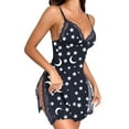 thumbnail image 3 of LWP Women's Lingerie Sexy Nightwear Spaghetti Strap Nightgown Babydoll Chemise, 3 of 12