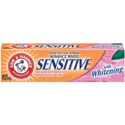 Arm & Hammer Advance White: Sensitive Maximum Strength Fresh Mint W/Whitening Toothpaste, 4.50 oz