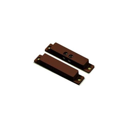 Seco Larm SESM431Tx-SESM431TB Enforcer Magnetic Contact Surface Mount, 1 inch Gap, Brown
