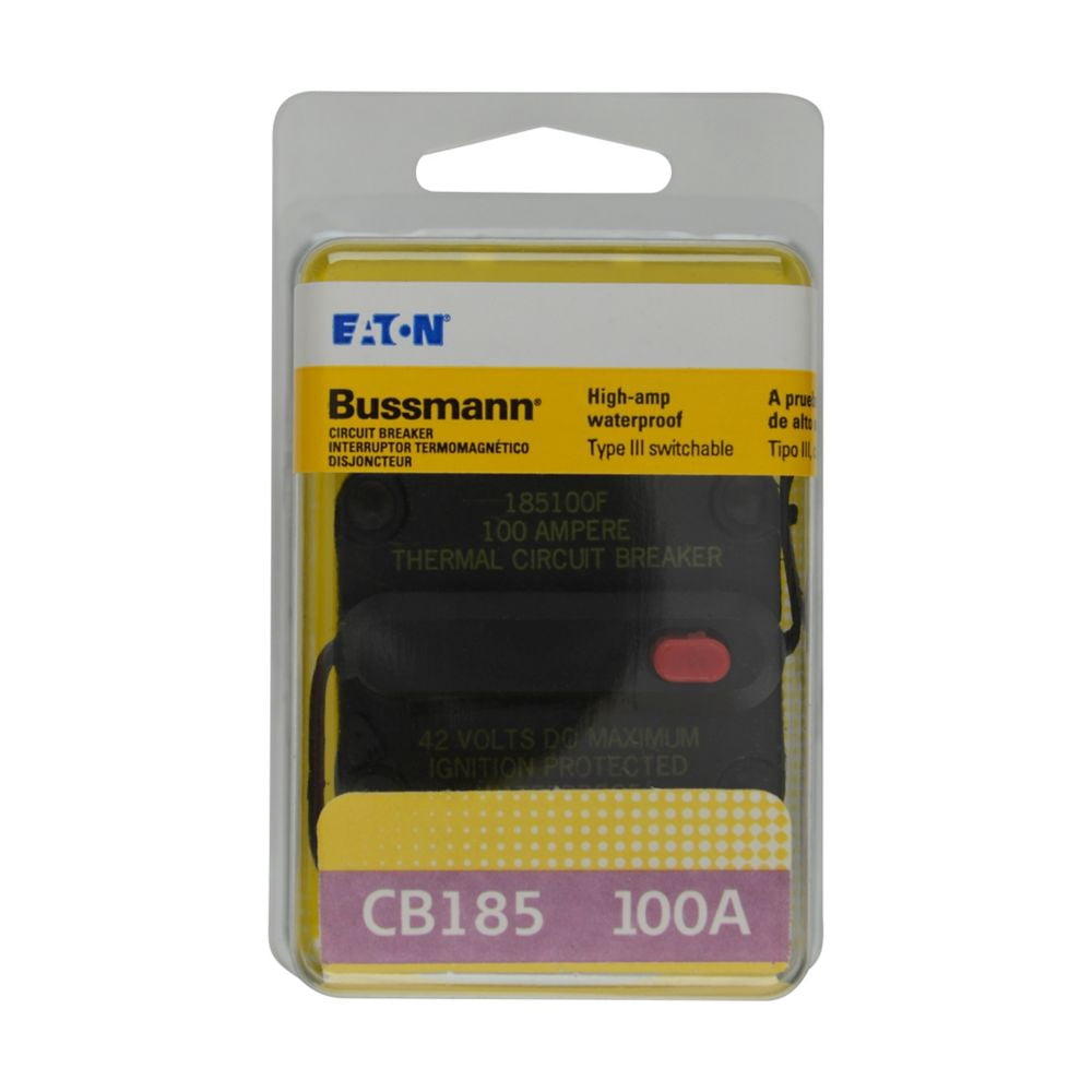 Bussmann (bp/cb185-100) 100 Amp Circuit Breaker