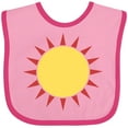 thumbnail image 3 of Inktastic Cute Sun Boys or Girls Baby Bib, 3 of 4