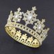 thumbnail image 1 of Zhuge Tiara de boda para novia, diadema de princesa, corona nupcial, joyería para el cabello con diamantes de imitación de cristal, decoración para novia, cumpleaños, graduación, boda (blanco), 1 of 3