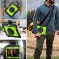 thumbnail image 4 of iPad Pro 12.9 Case 2020 with Screen Protector Pencil Holder | Full Body Shockproof Rugged Protective Durable Rubber Case w/360 Rotating Stand & Strap for iPad Pro 12.9 inch 4th Generation, 4 of 6