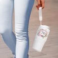 thumbnail image 4 of Floral Number 70 Celebrating 70 Years Old 70Th Birthday Or Anniversary, 20oz Tumbler, 4 of 7