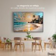 thumbnail image 2 of Cuadro Decorativo Marco Flotante Cielo sobre Tulum 90x60 Marco Plateado, 2 of 3