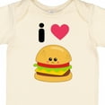 thumbnail image 4 of Inktastic I Love Cheeseburgers Boys or Girls Baby Bodysuit, 4 of 5