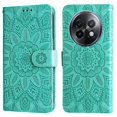thumbnail image 1 of Funda tipo cartera GANGXUN para Realme 13 Plus 5G , diseño girasol, cuero PU, soporte, cierre magnético, tarjetero, 1 of 5