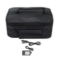 thumbnail image 1 of Lipstore Heated Lunch Box Bag Portable Oven Oxford Cloth Home Use Food Insulation Bag US and Car Plug, 1 of 8