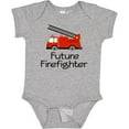 thumbnail image 3 of Inktastic Ladder Truck Future Firefighter Boys or Girls Baby Bodysuit, 3 of 5