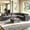 Grey, variant on QuzyAor Oversized Modular Sectional Sofa, 7 Seater Cloud Couch with Ottoman, 126" Beige Large U Shaped Corner Sofa in Chenille Fabric for Spacious Living Room
