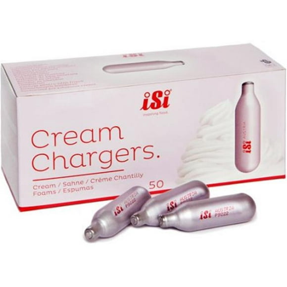 ISI Crème Chargeurs&44; Pack de 50