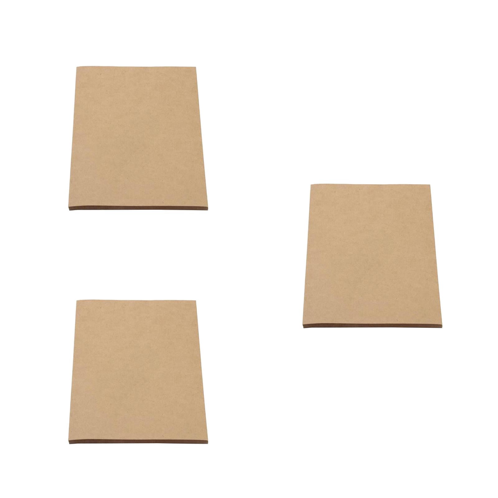 FRCOLOR 300 PCS A4 Kraft Paper Gift Wrapping Paper Sketch Drawing Paper DIY Crafts Stationery Paper Vintage Kraft Package Paper Wall Decorative Paper for Home Office Shop