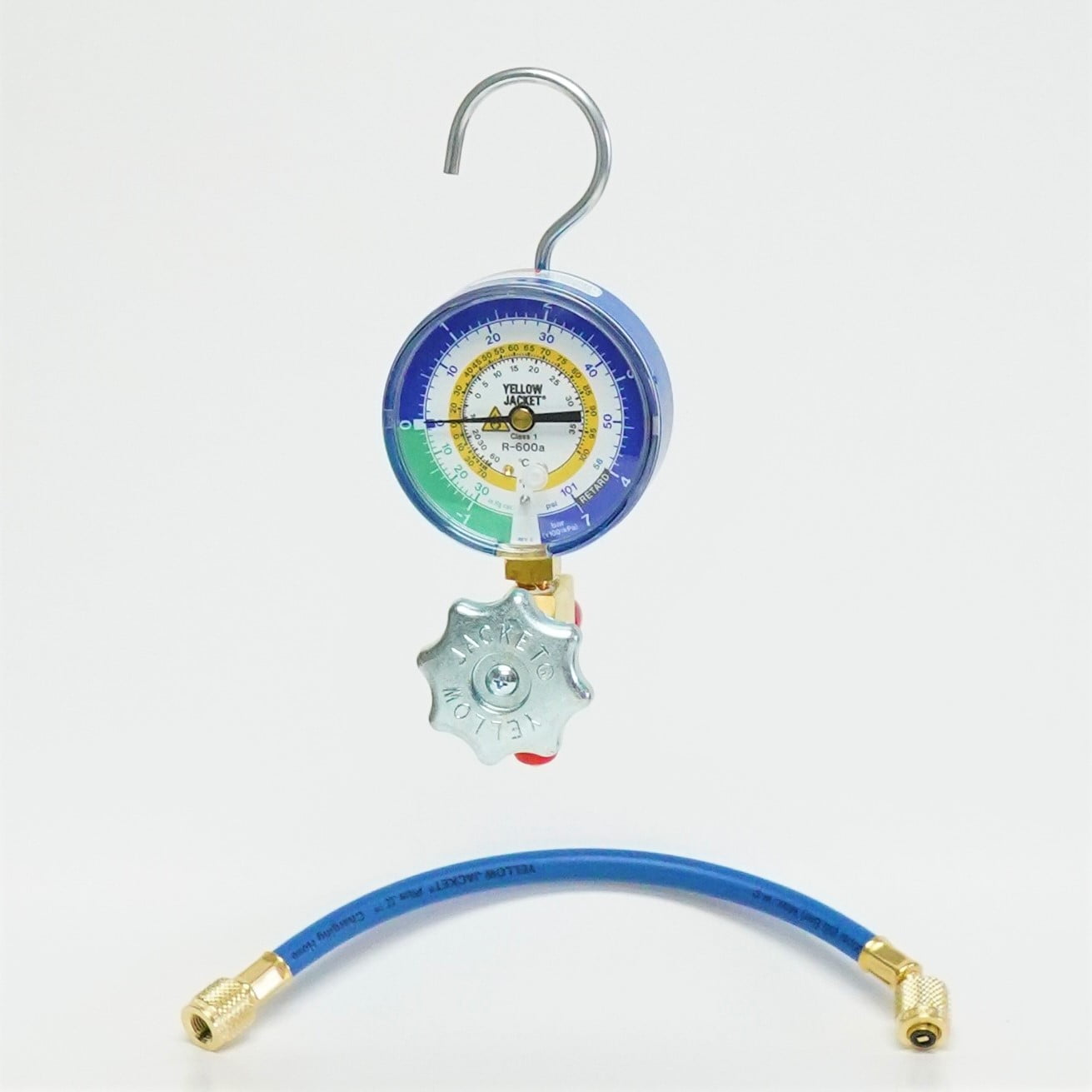 Yellow Jacket 40338 Loside R600a Hydrocarbon Single Manifold Gauge