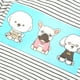 thumbnail image 3 of Pijamas para perros de algodón a rayas para perros pequeños, 4 patas, cachorros, ropa estampada para perros, mono para mascotas, mono con capucha de dibujos animados, abrigo para mascotas, abrigo, 3 of 5