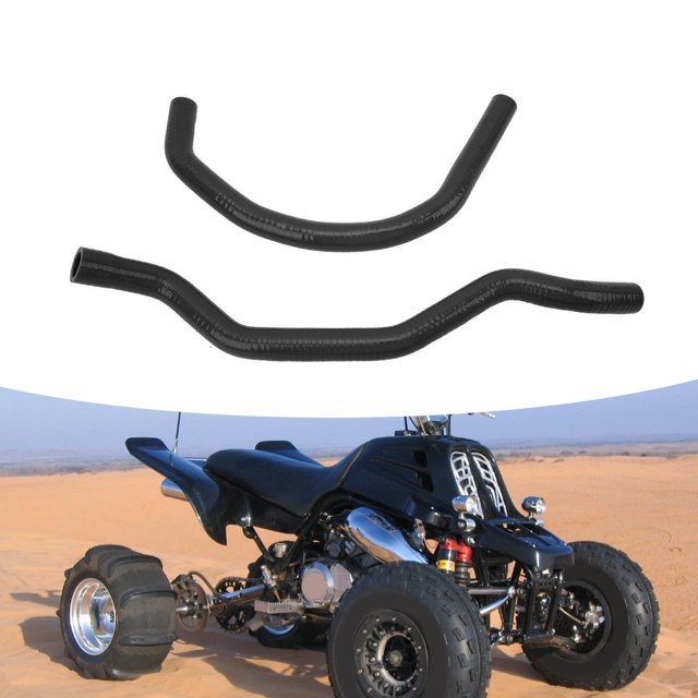 3 Layers Thickening Silicone Radiator Coolant Hose, High Temperature Resistant, Excellent Strength, YFZ350 19872006, Easy Installation with Check Steps