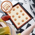 thumbnail image 2 of 3pcs Baking Mat Non-stick Silicone Baking Liner Baking Mat Nonstick Oven Mat, 2 of 7