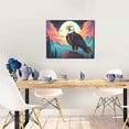 thumbnail image 5 of Lsque Cartoon Iceberg Bald Eagle Print Wall Art – Decorative Picture for Living Room, Bedroom, and Office (Horizontal), 5 of 6