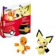 thumbnail image 1 of Set de juguetes de construcción Mega Pokémon Pichu & Charmander con 40 piezas, 1 of 3