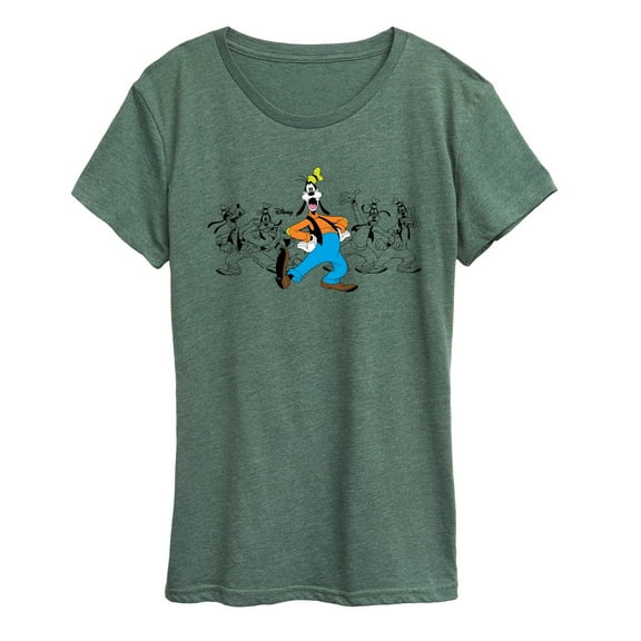 Disney - Goofy Chest - Women's Short Sleeve Graphic T-Shirt