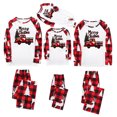 thumbnail image 5 of Odeerbi Christmas Pajamas for Family Holiday Long Sleeve Family Christmas Pajamas Matching Sets Dad Printed Parent Child Loungewear Jumpsuits Two-Piece Sleepwear Xmas PJs Set Camouflage, 5 of 9