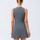thumbnail image 5 of Vestido de golf de tenis para mujer sin mangas con pantalones cortos interiores 4 bolsillos para hacer ejercicio - Azul, 5 of 7