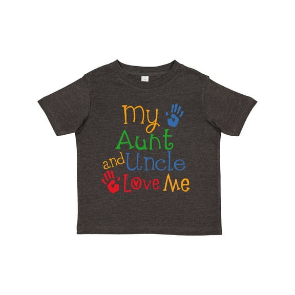 Inktastic My Aunt and Uncle Love Me Boys or Girls Toddler T-Shirt