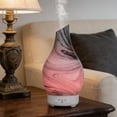 thumbnail image 1 of Glass Rotating Core Aromatherapy Humidifier | Cool Mist Diffuser with LED Lights for Bedroom, Office, Yoga & SPA | Essential Oil Diffuser, Ultrasonic Humidifier, Night Light & Home Decor, 1 of 9