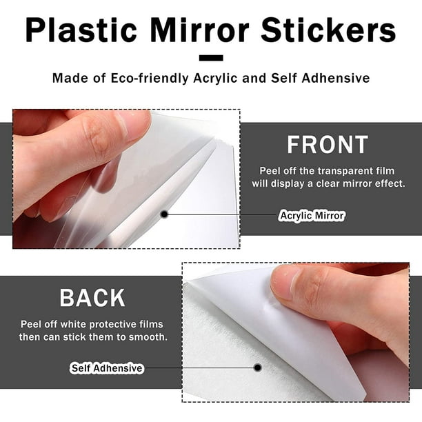 My sticker display is made of clear acrylic plastic. Its a nail