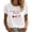 White, variant on Women's Remember Everyone Deployed R.E.D Friday American Flag On-Friday We Wear Red T-Shirt
